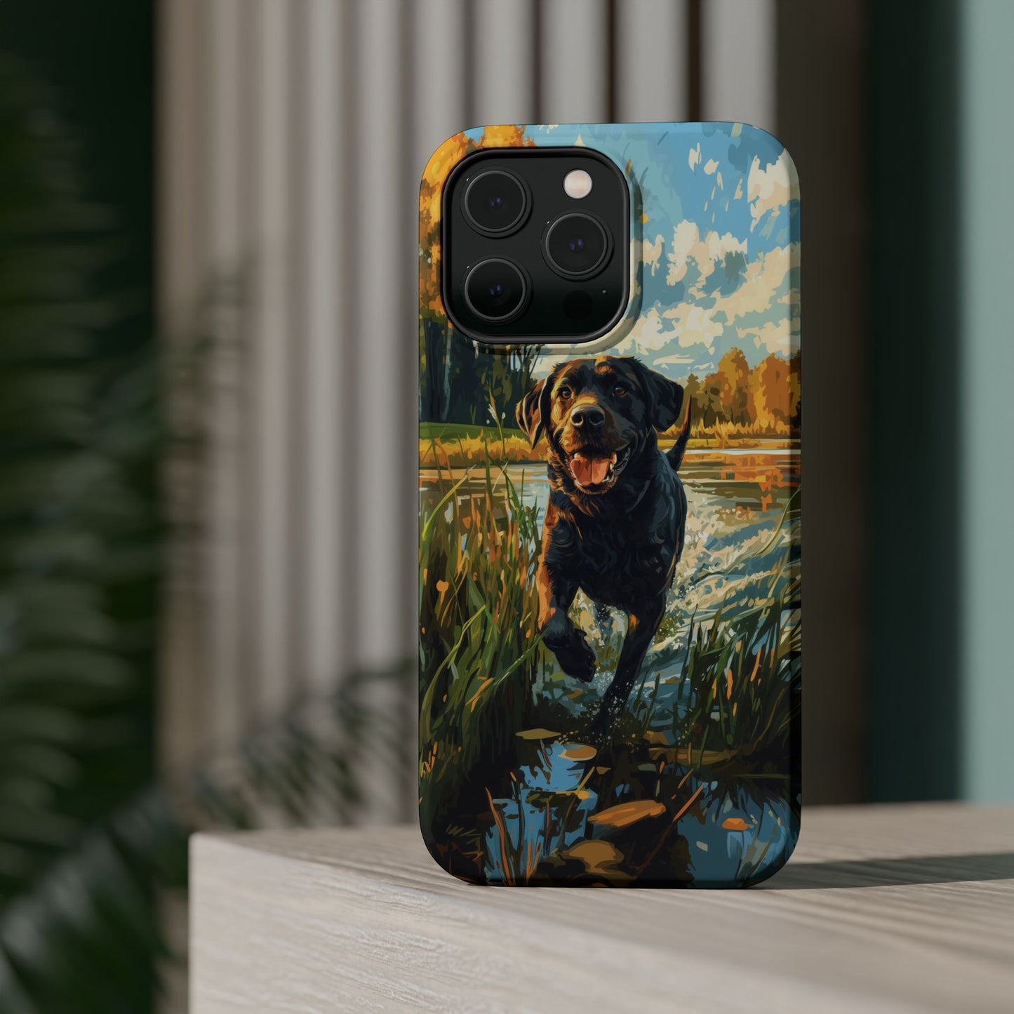 Golden Autumn Labrador - MagSafe iPhone Series Case