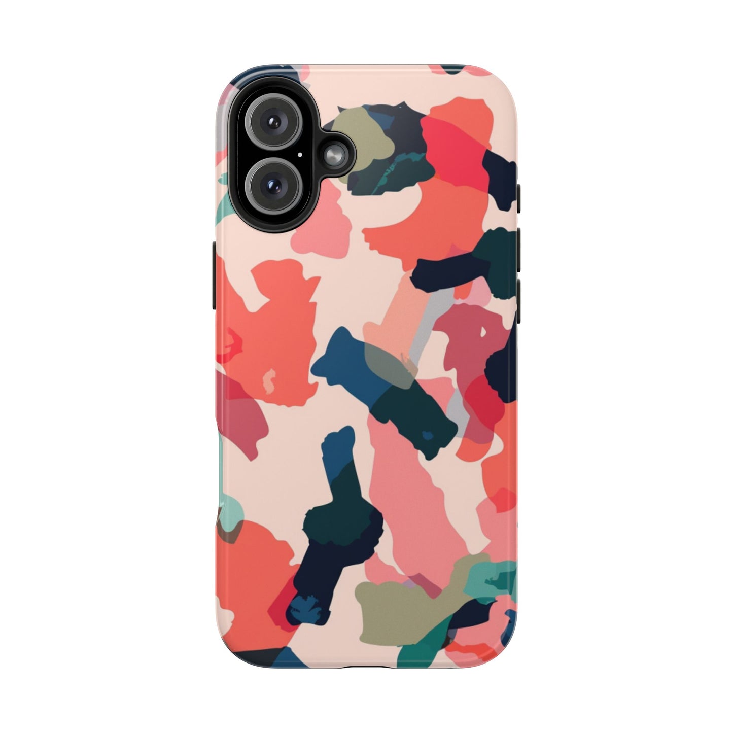 Modern Earthy Camo Abstract – iPhone Case