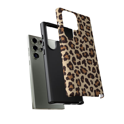 Wild Leopard Print Tough Samsung Galaxy Case – Bold Animal Pattern Design with Dual - Layer Protection - BOGO Cases