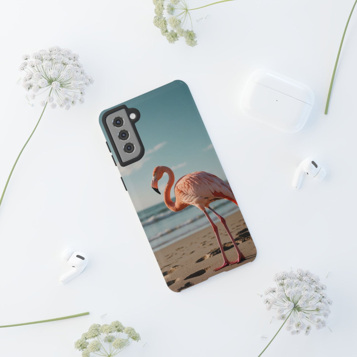 Flamingo Dreams – Bold Tropical Samsung Galaxy Phone Case