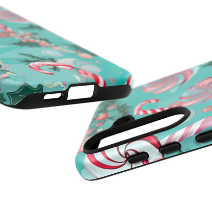 Candy Cane & Peppermint Holiday Delight – Samsung Galaxy Series Case