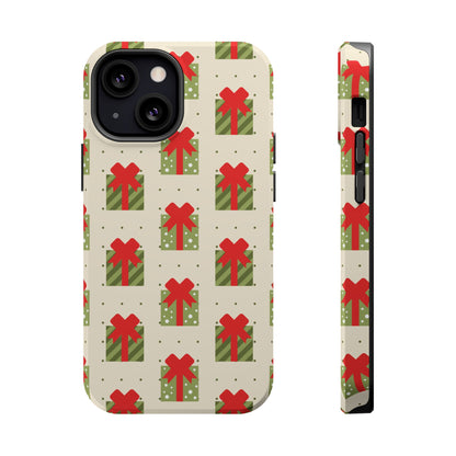 Festive Holiday Gift Pattern - MagSafe iPhone Series Case