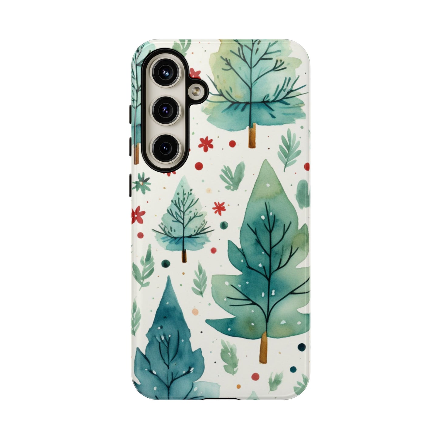 Watercolor Winter Forest -  Samsung Galaxy Series Case