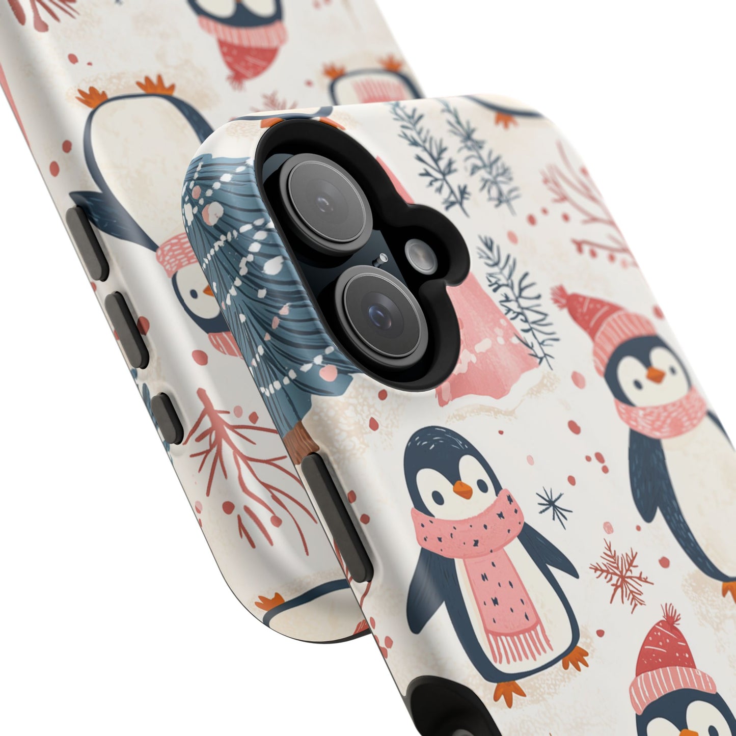 Penguin Paradise – Christmas Cheer MagSafe iPhone Case