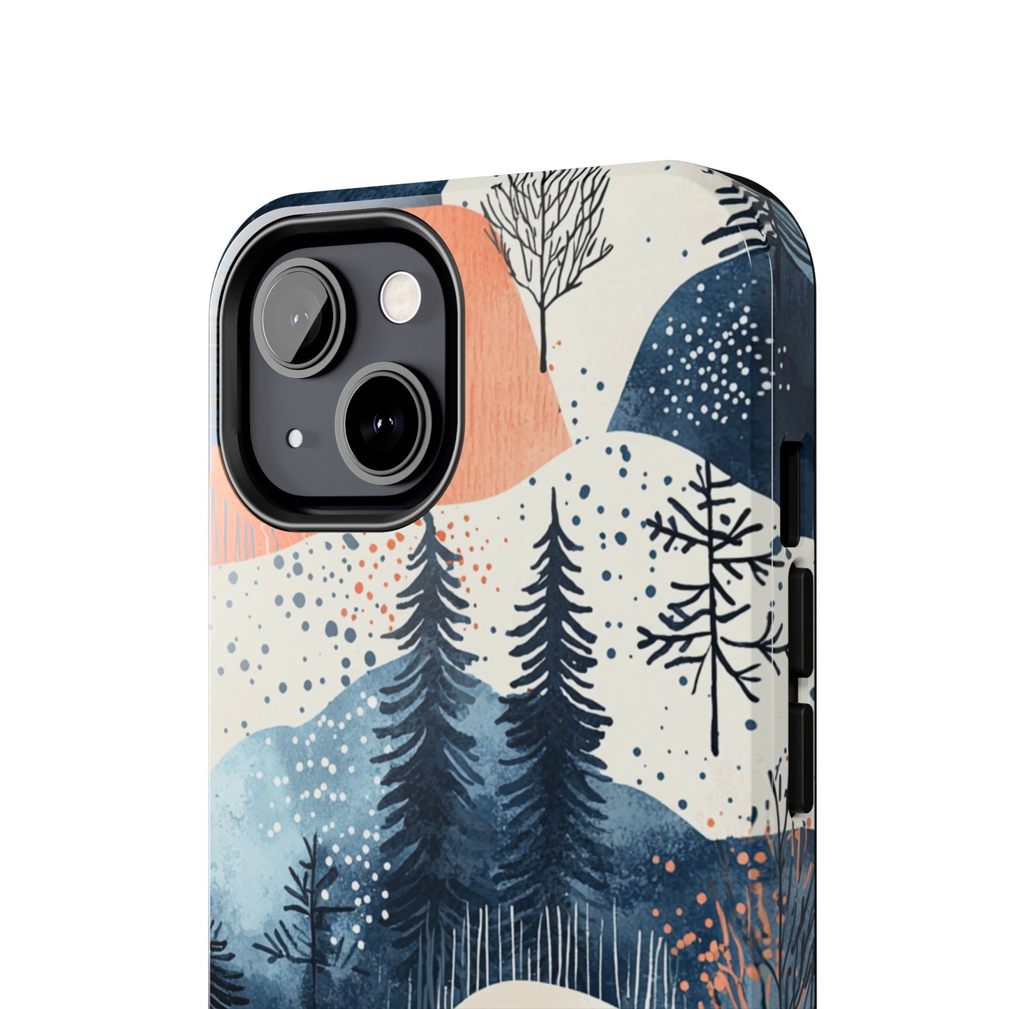 Winter Forest Samsung Galaxy Case | Watercolor Pine Trees