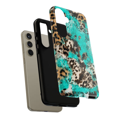 Aqua Splash Leopard - Samsung Galaxy Series Case