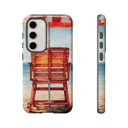 Beachfront Sunset Lounge Samsung Galaxy Case – Rearview Edition