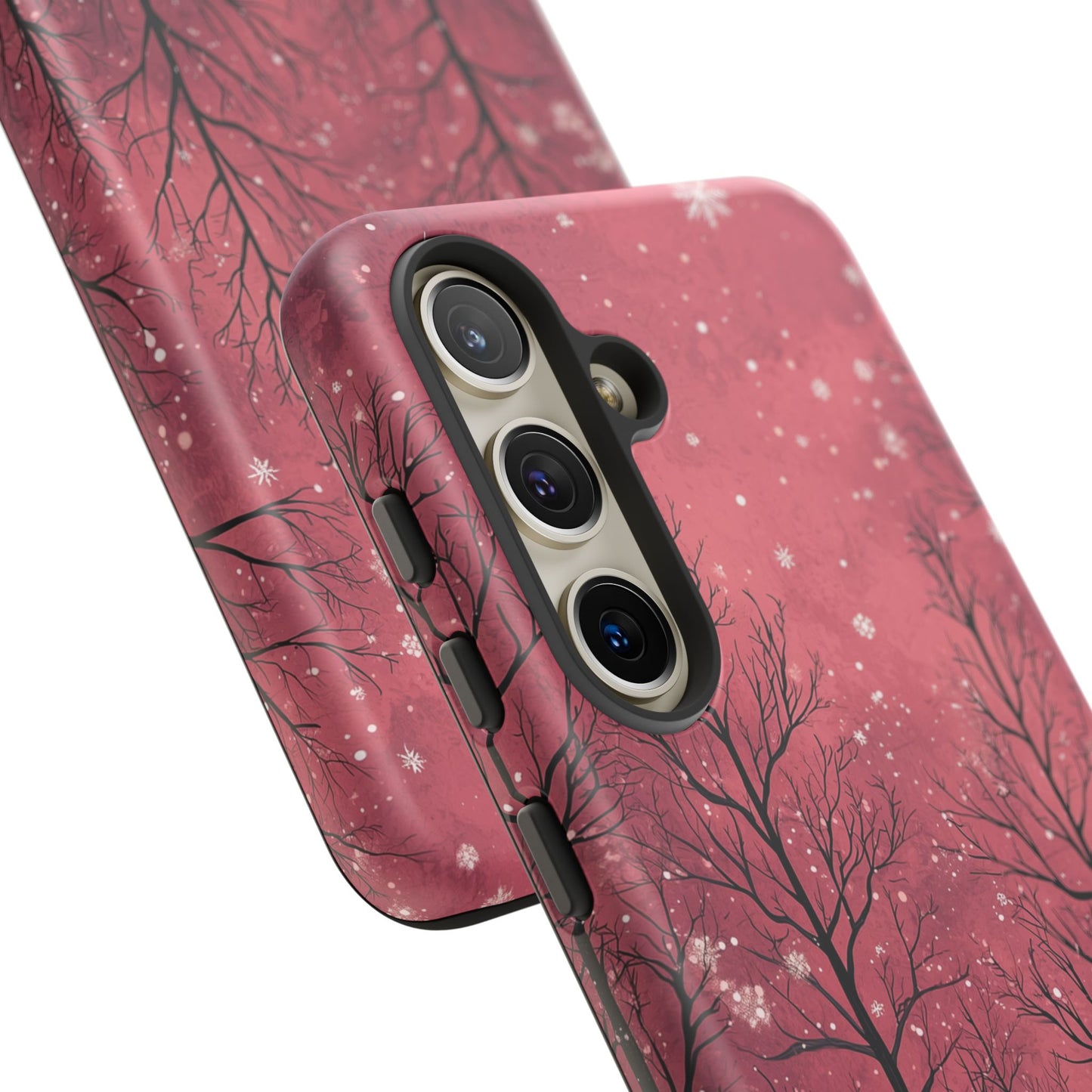 Pink Winter Twilight Forest - Samsung Galaxy Series Case