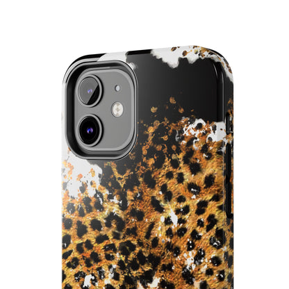 Bold Leopard Ink Splash - iPhone Series Case