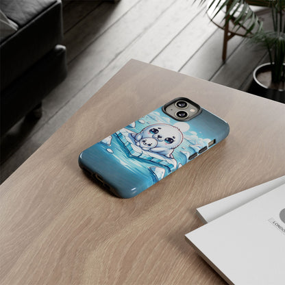 Arctic Embrace Seal iPhone Case