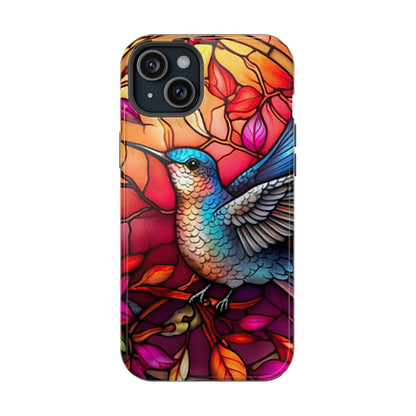 Radiant Multicolor Bird Artwork - MagSafe iPhone Case