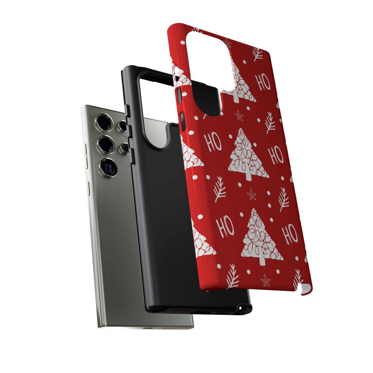 Samsung Galaxy Case: Ho Ho Ho – Christmas Tree Wonderland