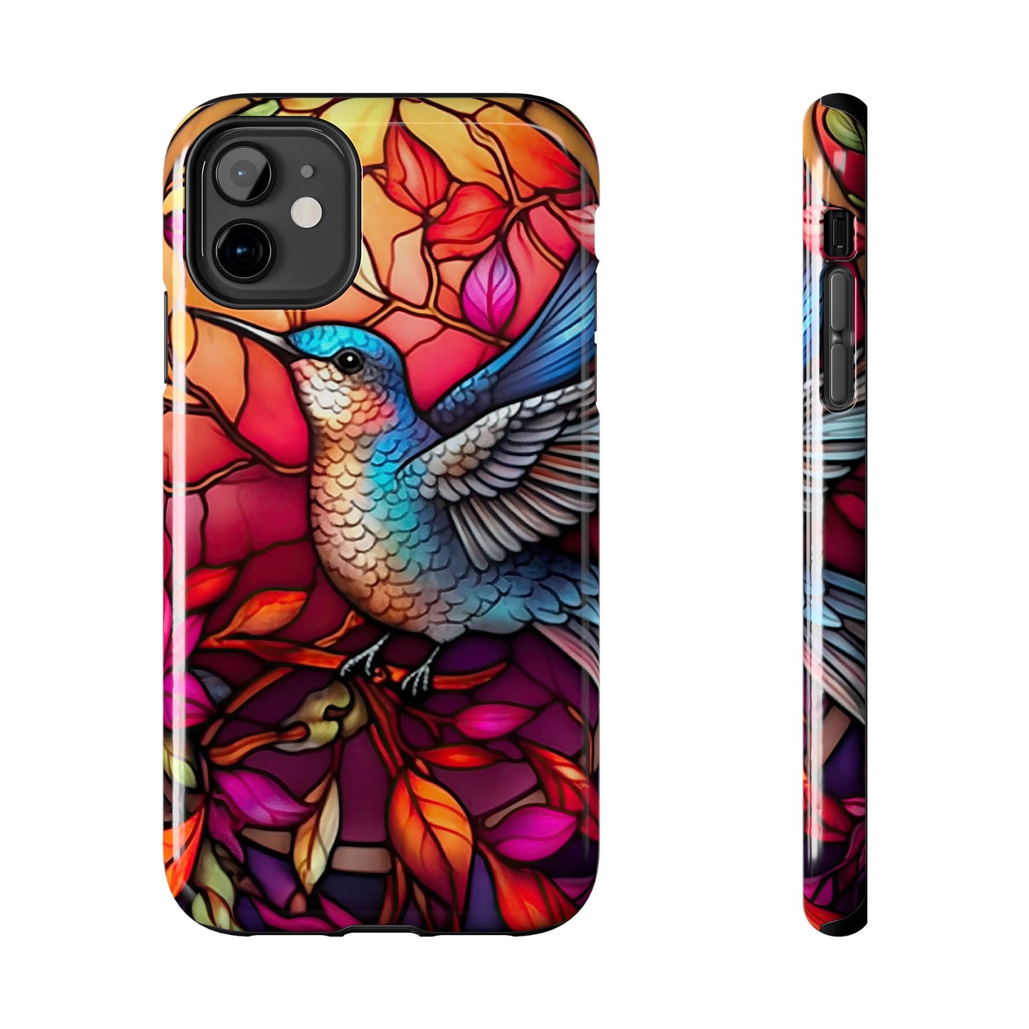 Radiant Multicolor Bird Artwork - iPhone Series Case