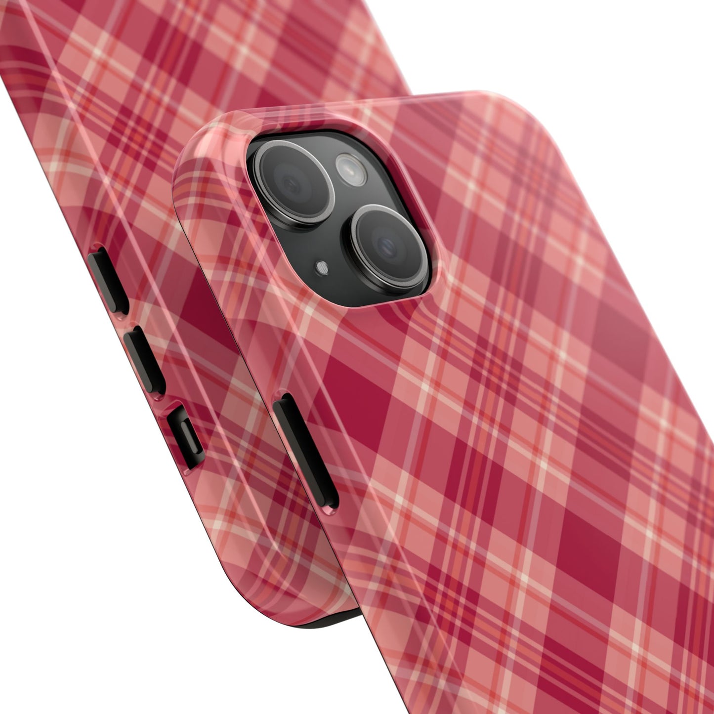 Rustic Red Plaid – iPhone Series Case