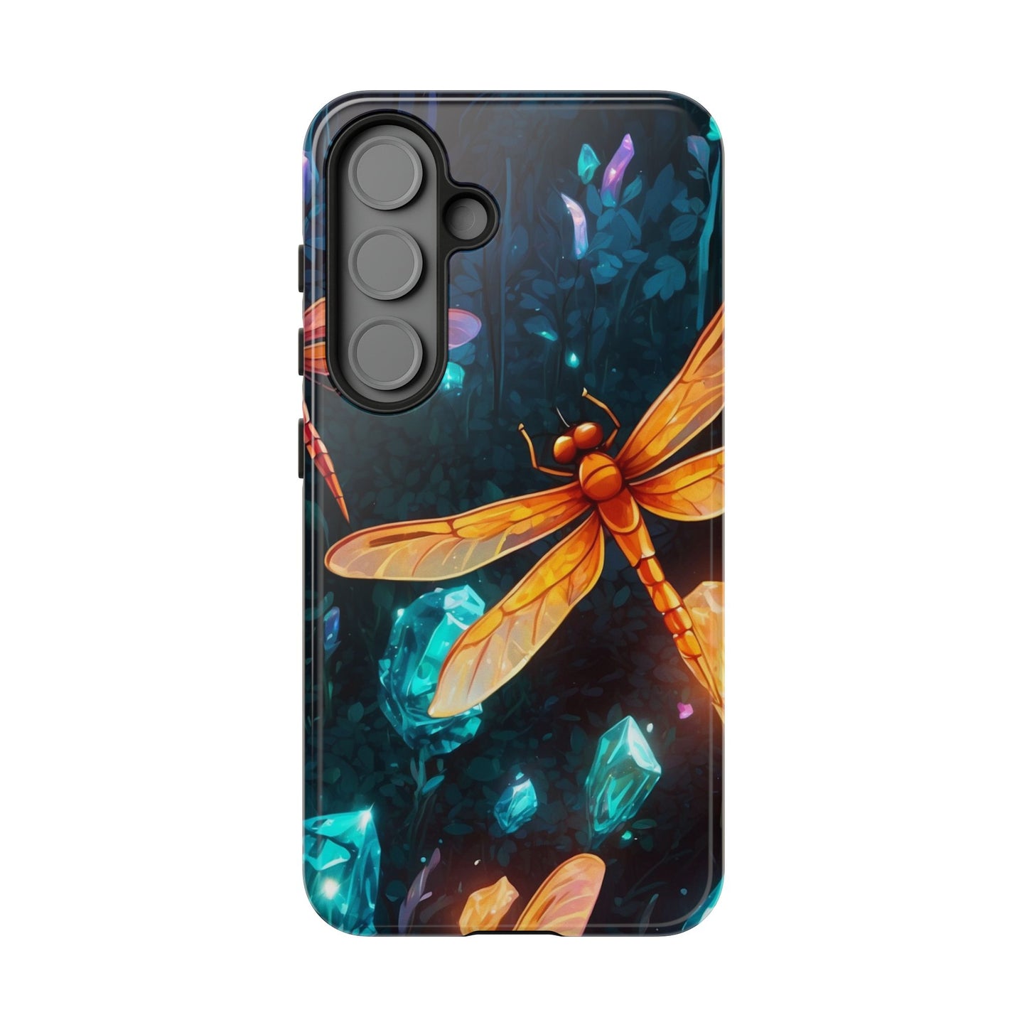 Mystical Dragonflies & Crystals – Samsung Galaxy Series Case