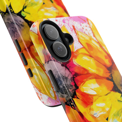 Bold Watercolor Sunflowers - iPhone Series Case