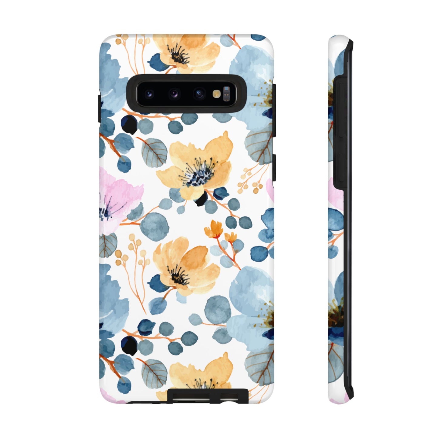 Spring Radiance – Samsung Galaxy Case with Bold Watercolor Florals