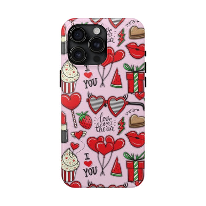 iPhone Case: Love Is in the Air Valentine’s Design