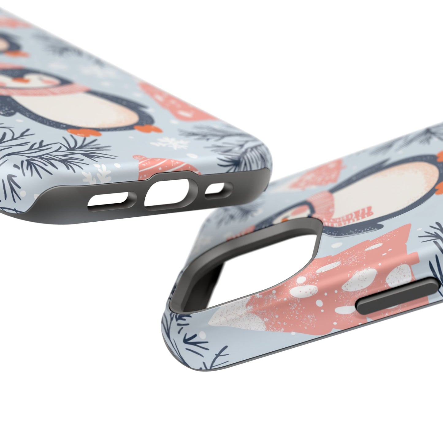 Penguin in Winter Wonderland MagSafe iPhone Case