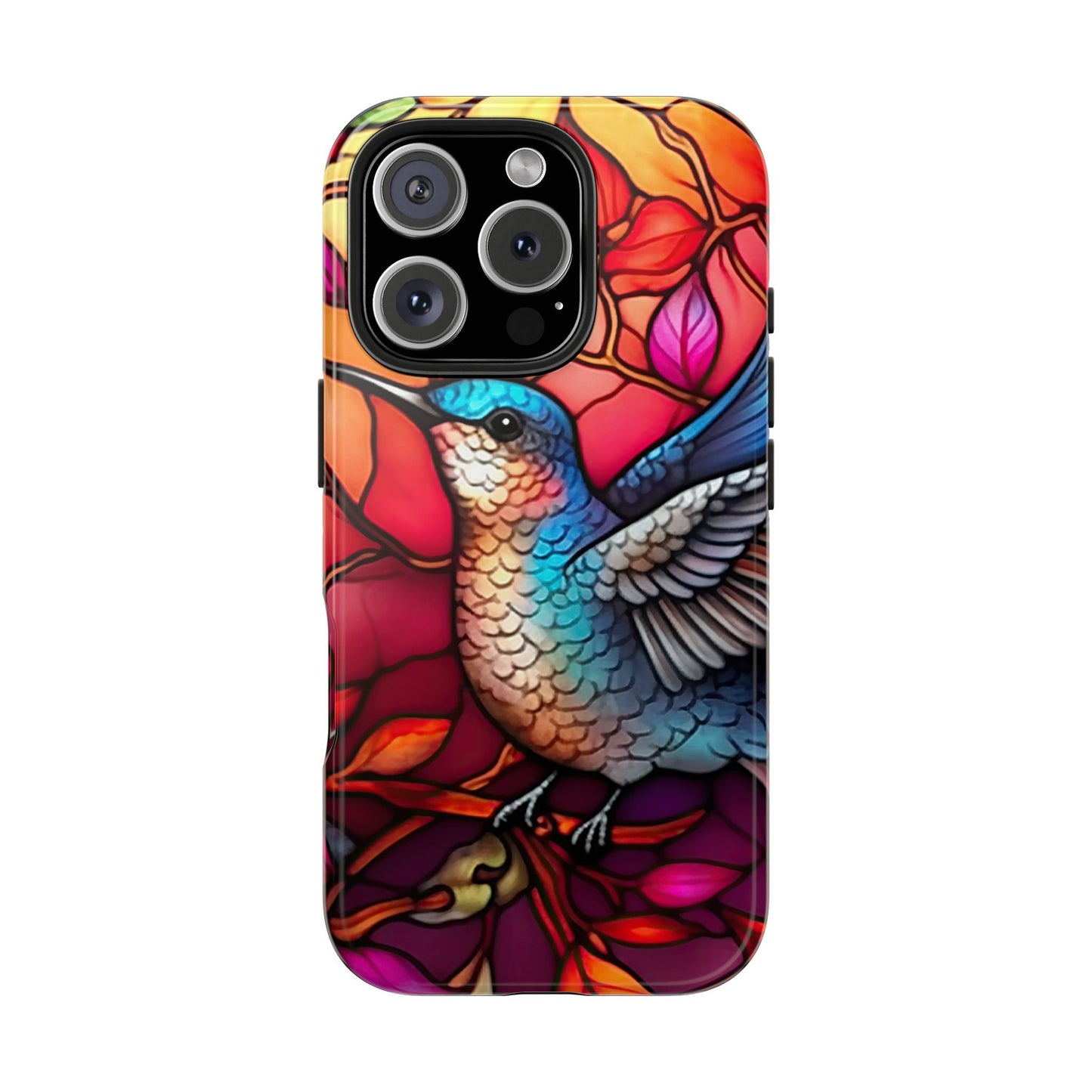 Radiant Multicolor Bird Artwork - iPhone Series Case