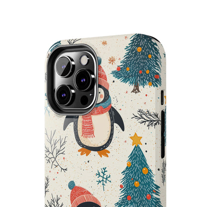 Penguin Wonderland – Snowy Christmas Cheer iPhone Case