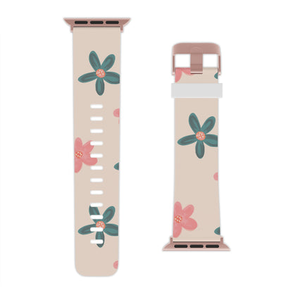  Vintage Floral Apple Watch Band