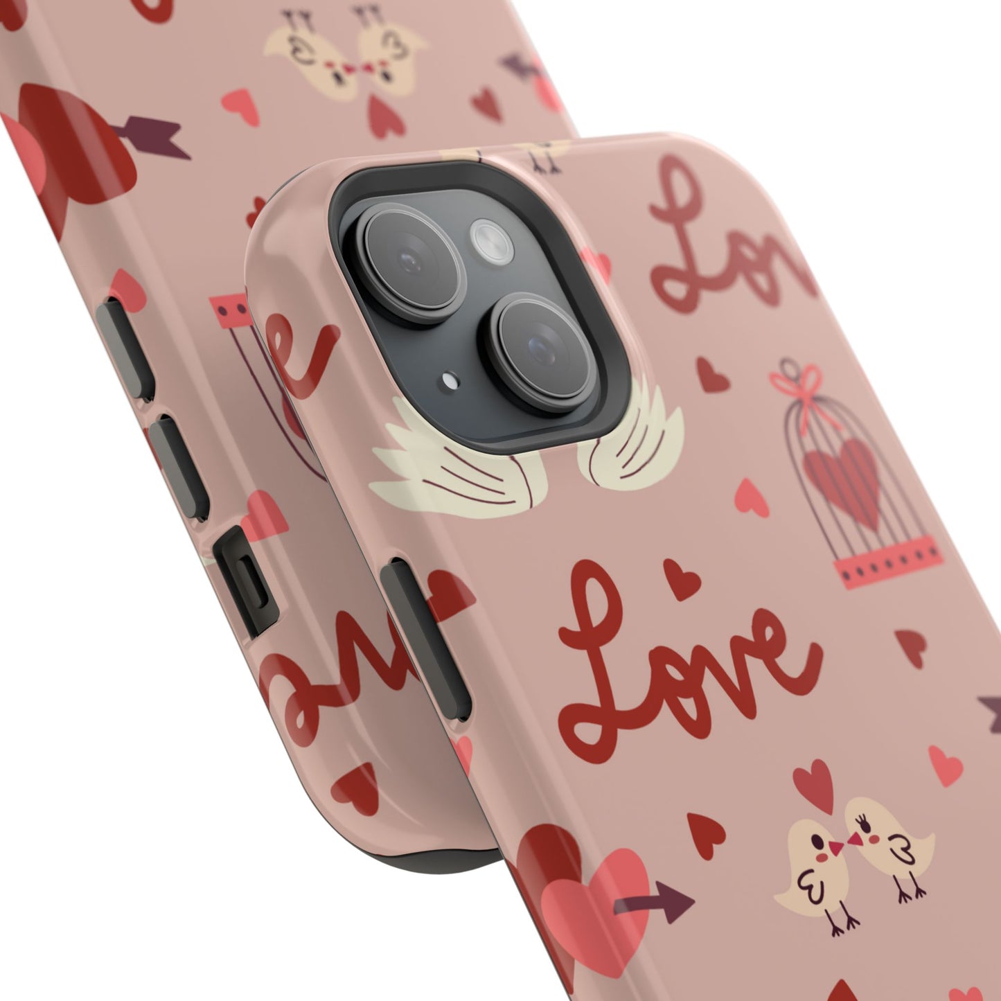 Lovebirds & Swans MagSafe iPhone Case