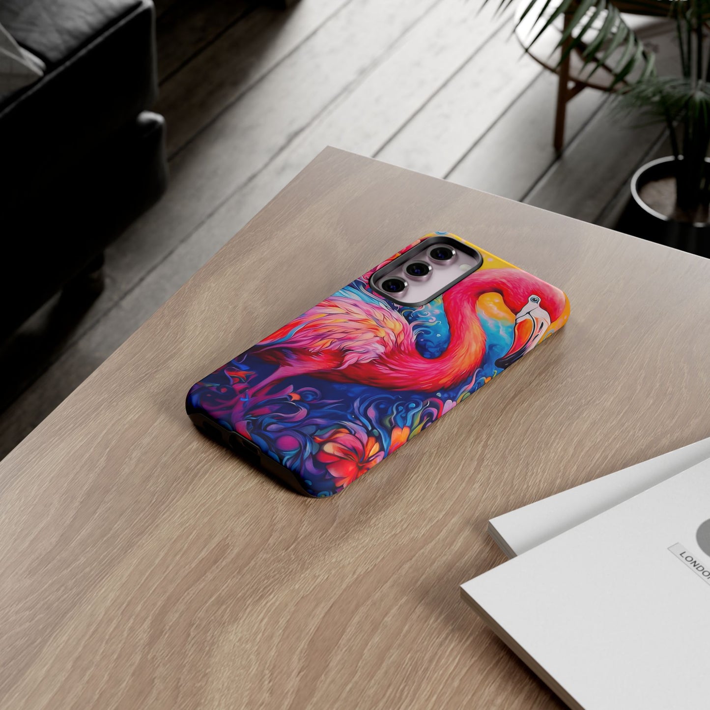 Flamingo Radiance – Samsung Galaxy Phone Case