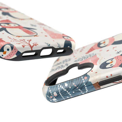 Penguin Paradise – Christmas Cheer MagSafe iPhone Case