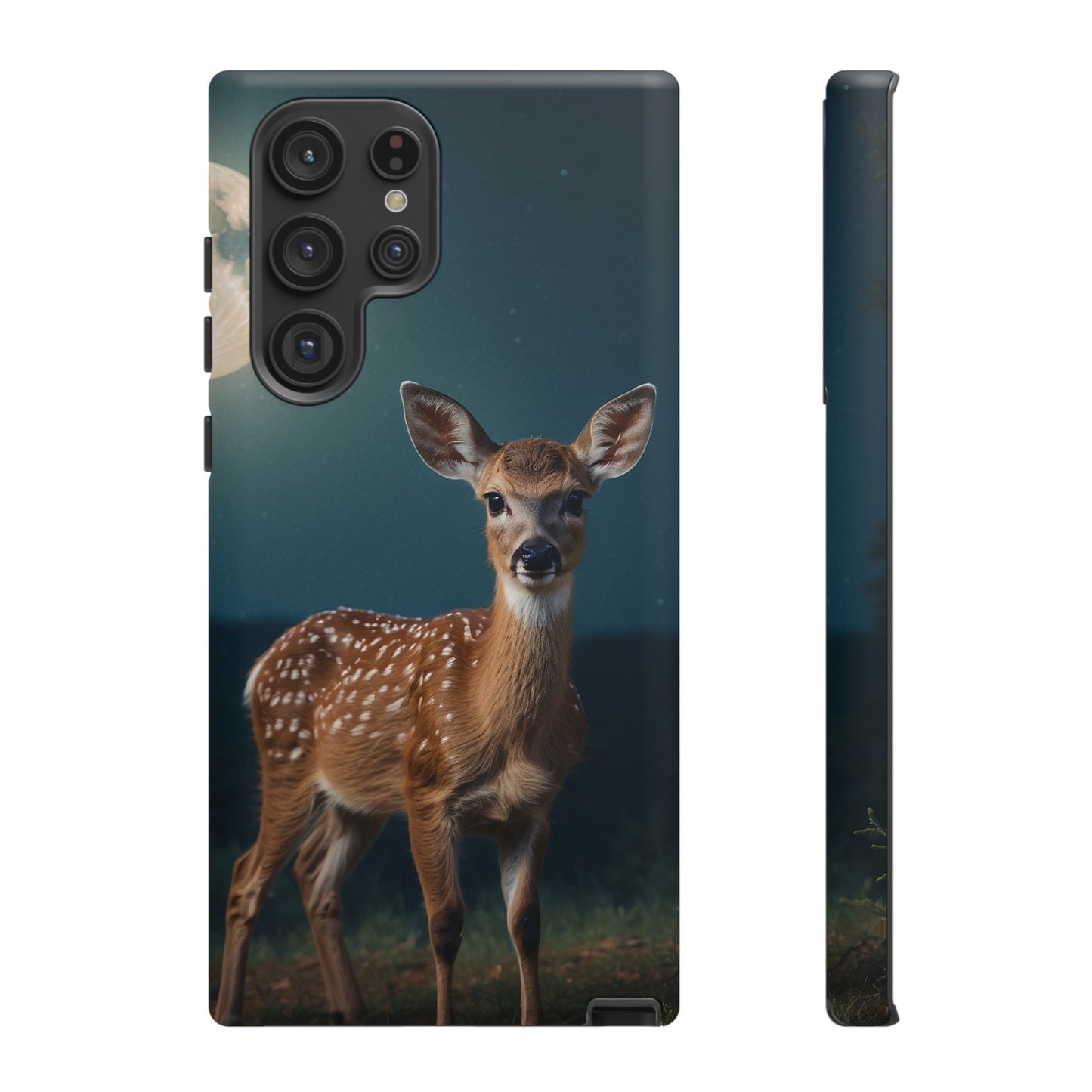 Samsung Galaxy Case – Mystic Fawn Under the Moonlit Sky