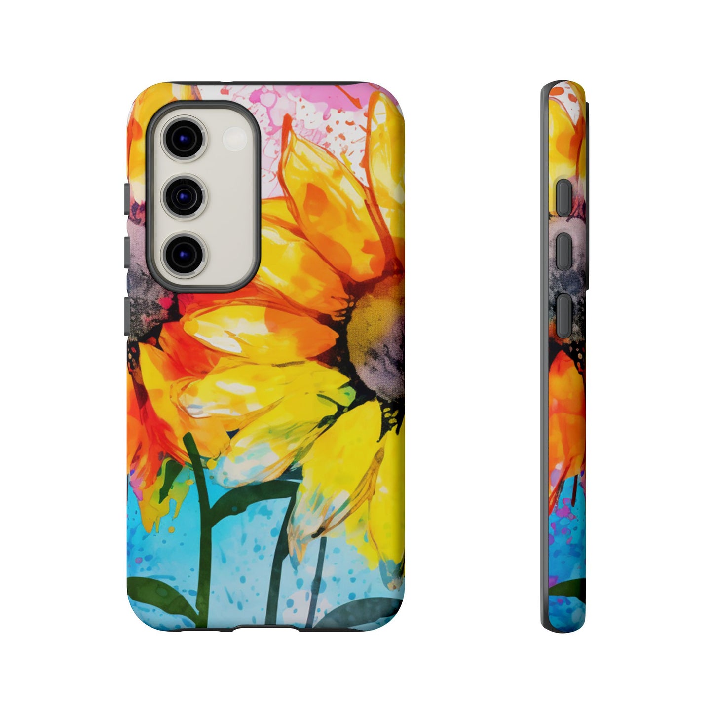 Bold Watercolor Sunflowers - Samsung Galaxy Series Case