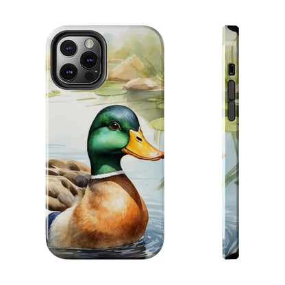 Serene Duck Reflection - iPhone Case