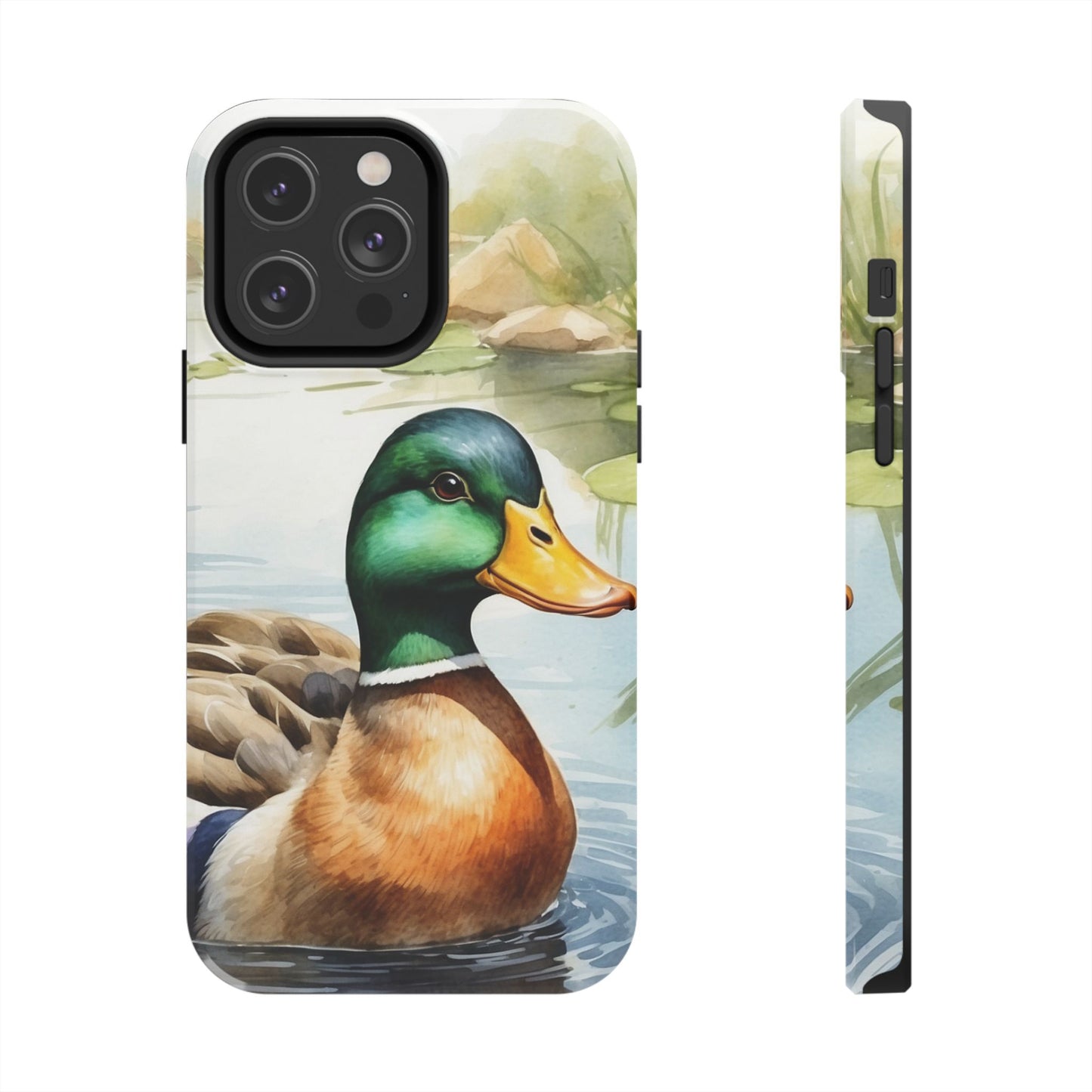 Serene Duck Reflection - iPhone Case