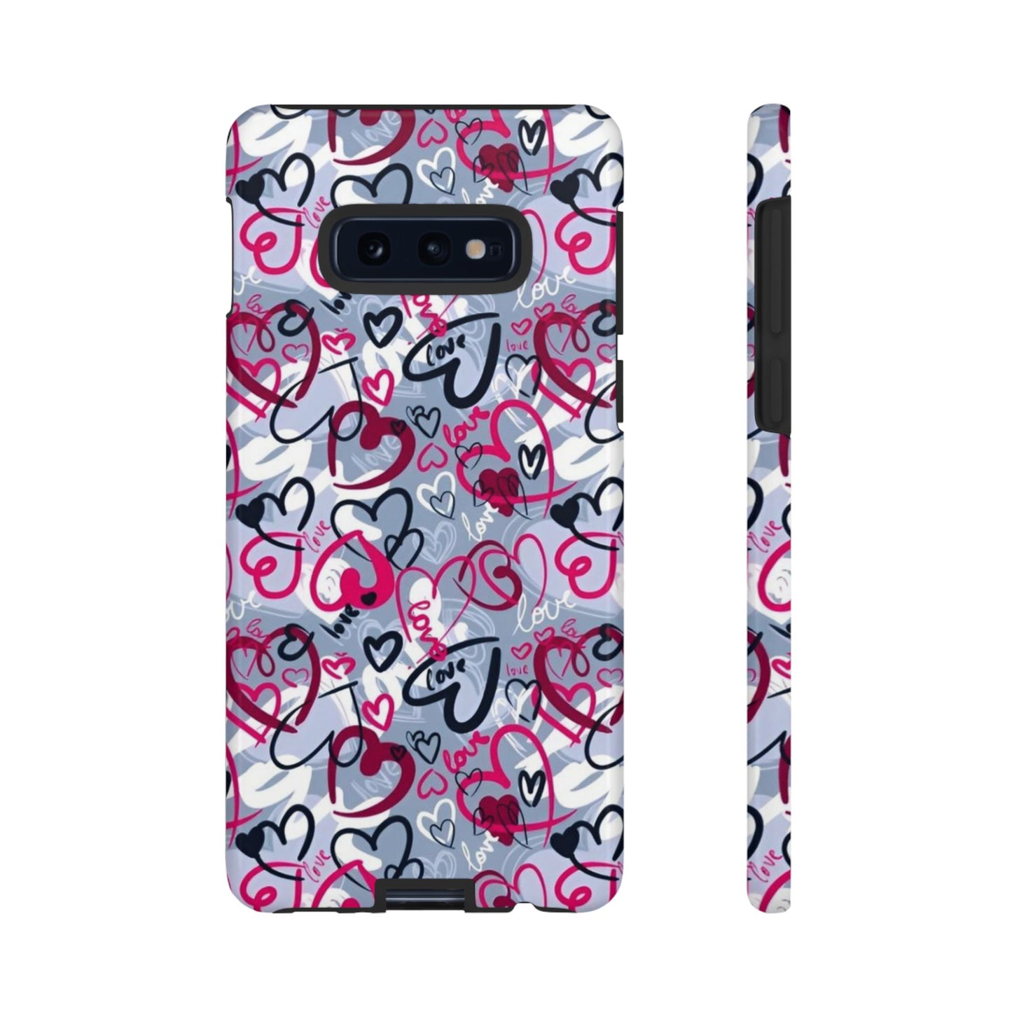 Graffiti Love Hearts Samsung Galaxy Case