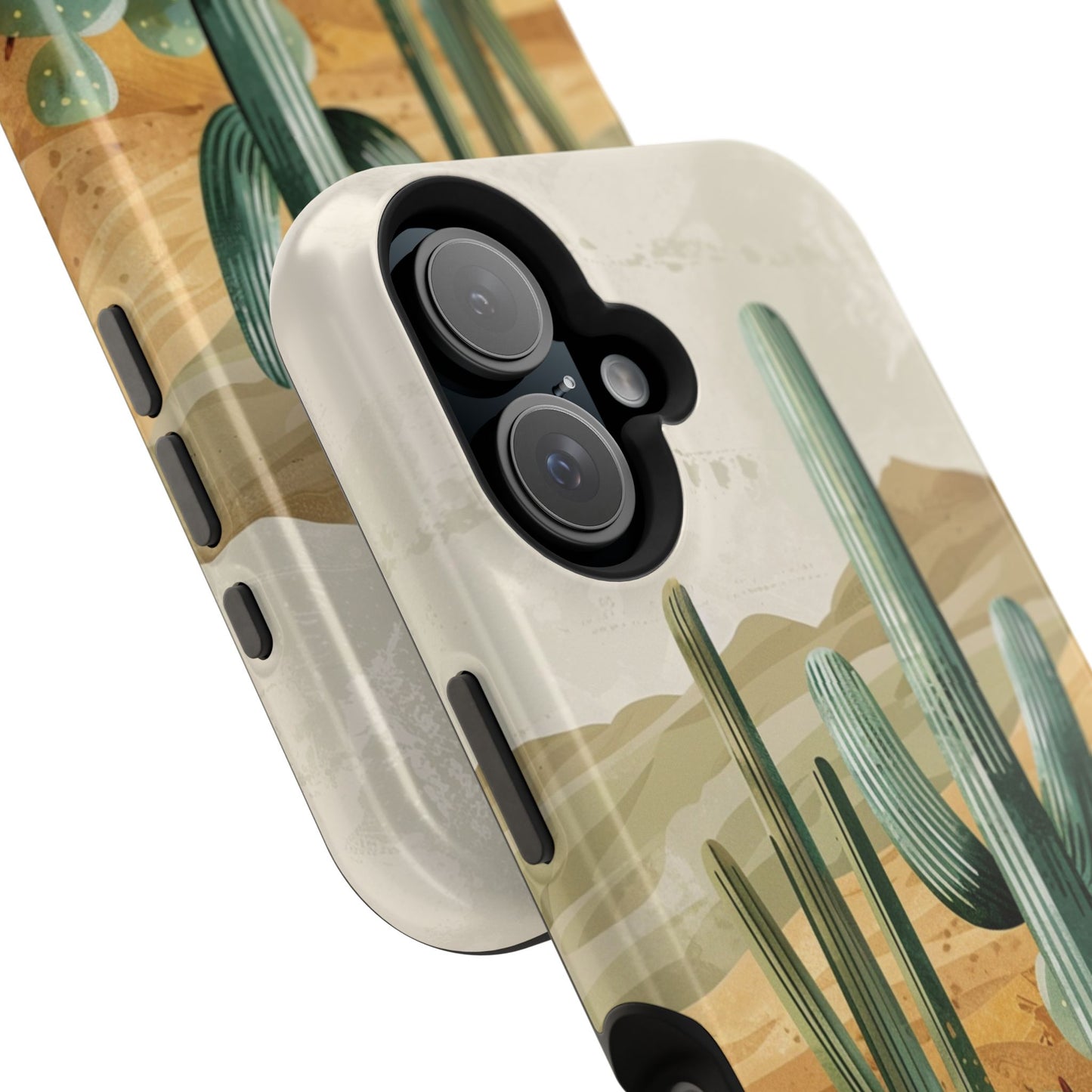 Desert Oasis Cactus iPhone Case