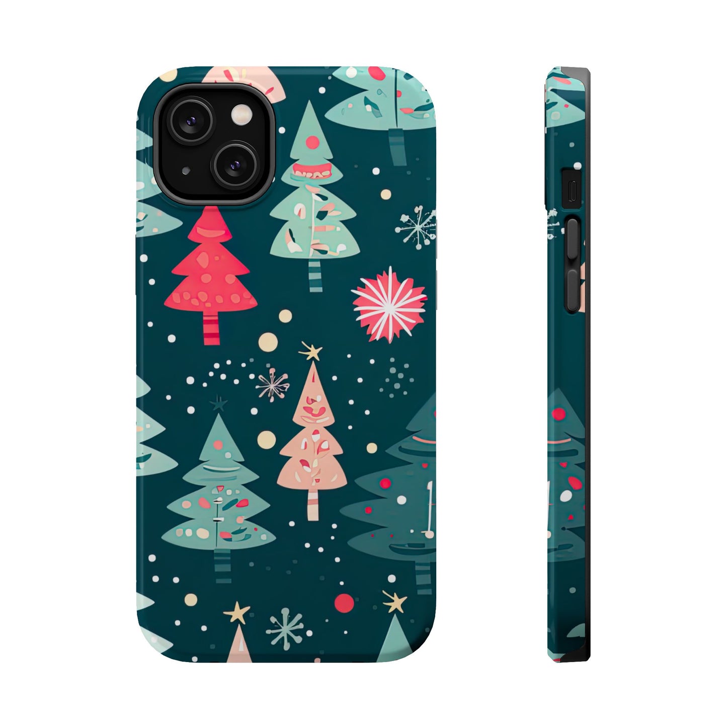 Whimsical Christmas Trees - MagSafe iPhone Series Case