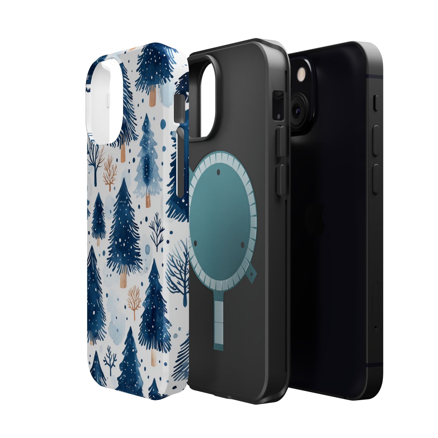 Winter Forest Watercolor - MagSafe iPhone Series Case