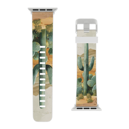 Desert Oasis Cactus Apple Watch Band