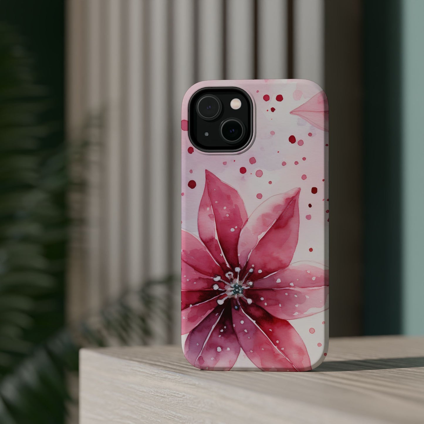 Sapphire Bloom – MagSafe iPhone Case