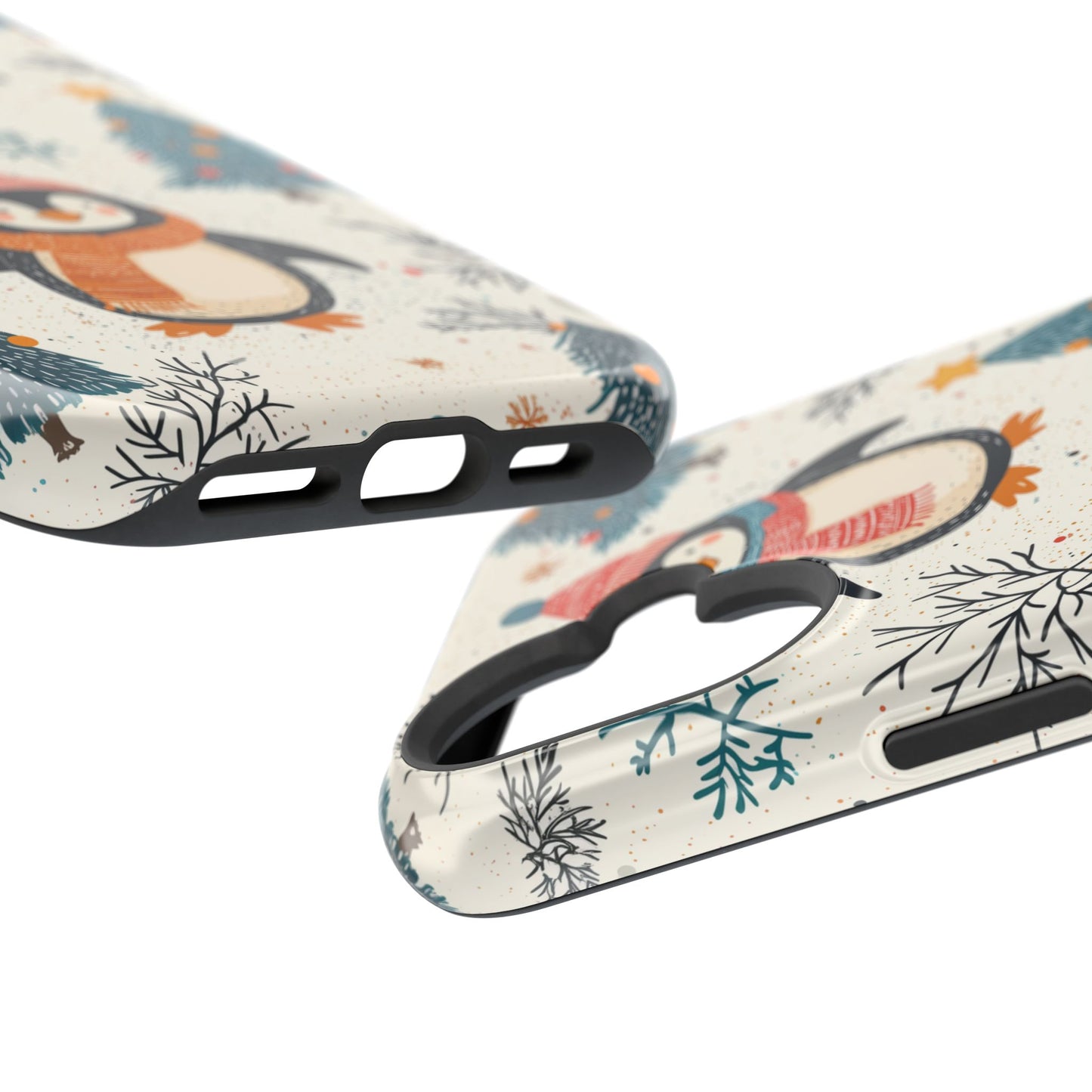 Snowy Christmas Cheer MagSafe iPhone Case