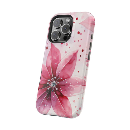 Sapphire Bloom – MagSafe iPhone Case