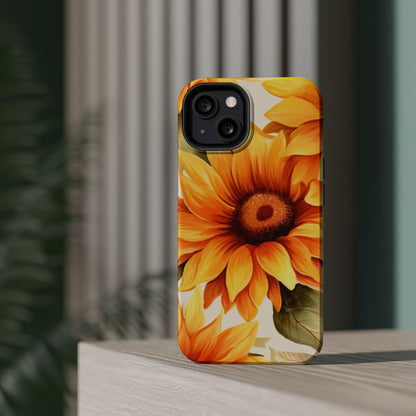 Classic Sunflower Bloom - MagSafe iPhone Series Case