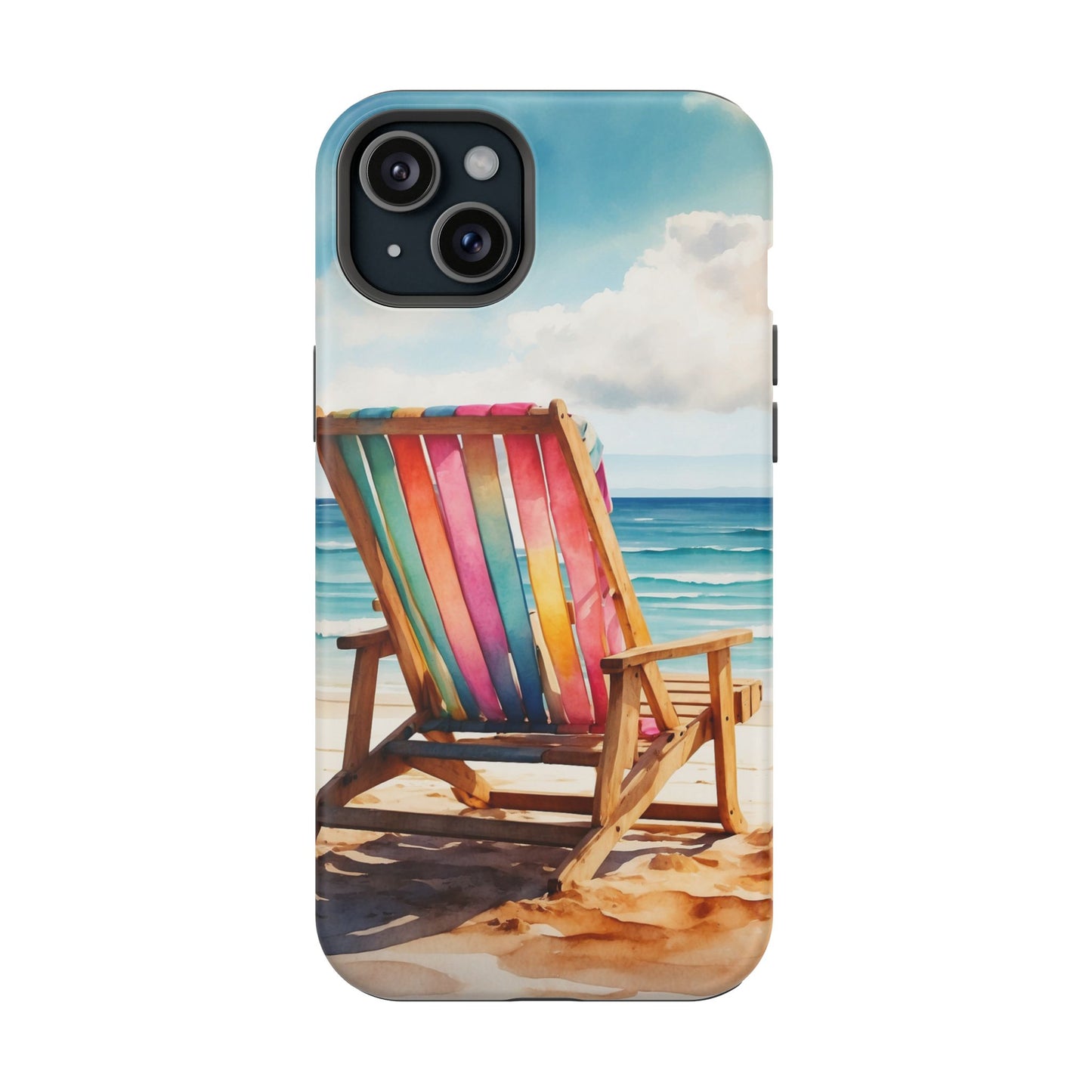 Vibrant Beach Escape MagSafe iPhone Case – Summer Vibes Design