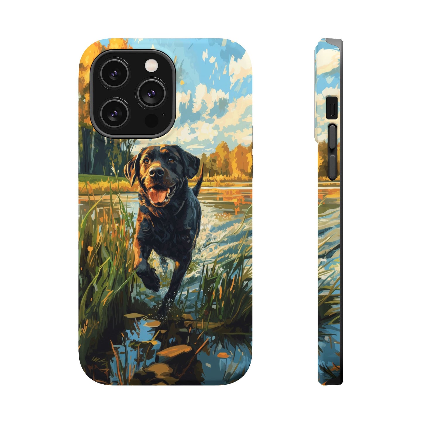 Golden Autumn Labrador - MagSafe iPhone Series Case