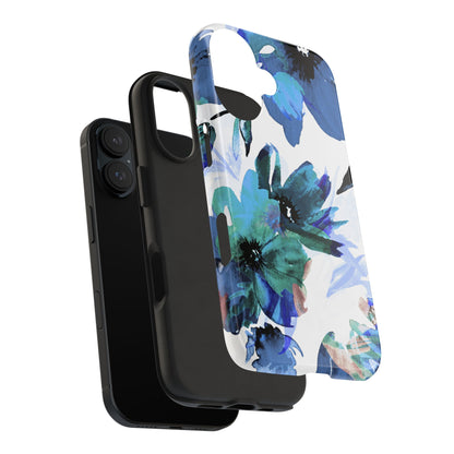 iPhone Case – Serene Blue Blossom