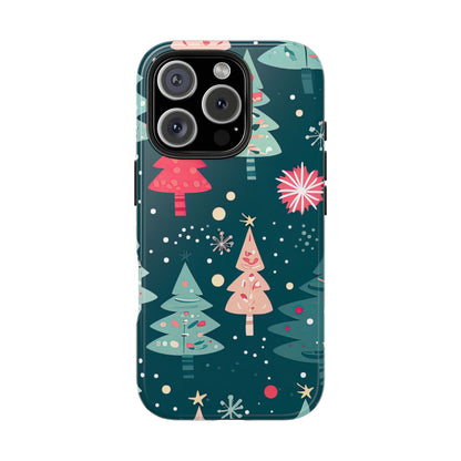 Whimsical Christmas Trees - iPhone Series Case