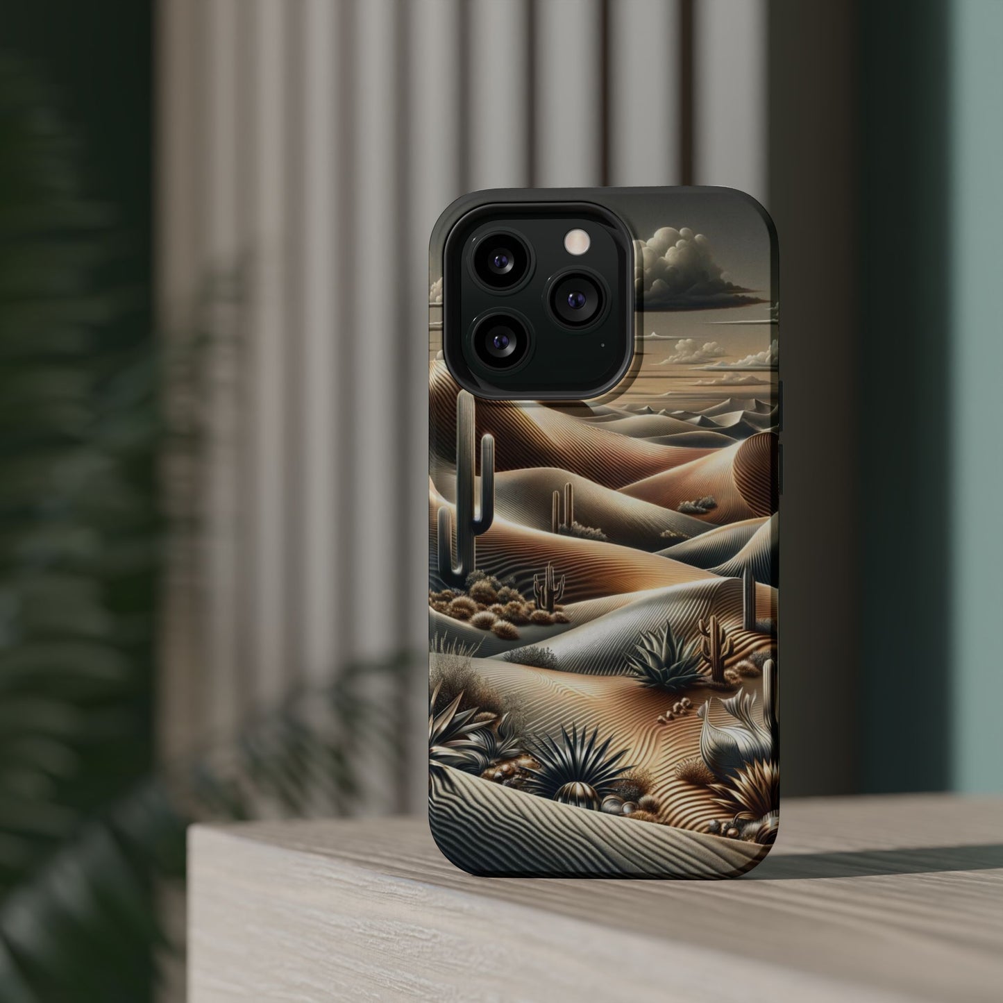 Heavy Metal Cactus iPhone Case