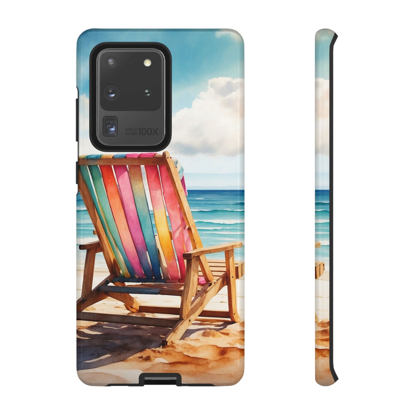 Vibrant Beach Escape Samsung Galaxy Case – Colorful Summer Design