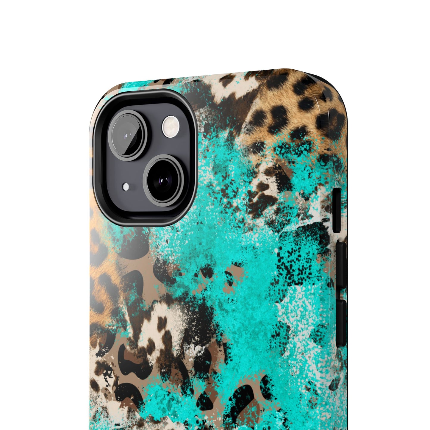 Aqua Splash Leopard - iPhone Series Case