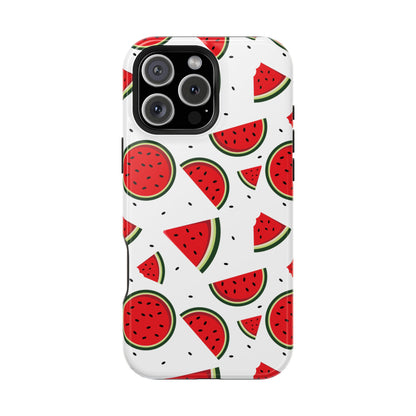 Sweet Watermelon MagSafe iPhone Case – Fresh & Fun Fruit Pattern with Summer Vibes